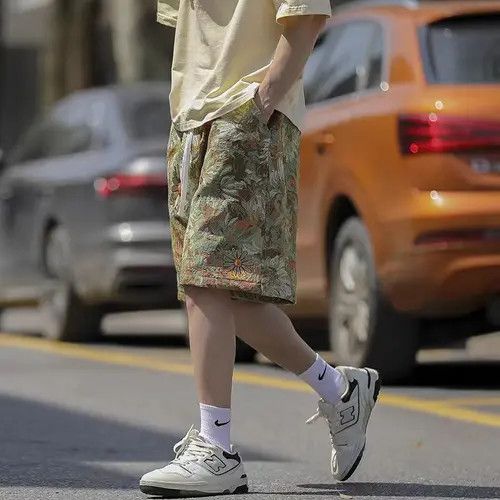 Japanese Brand Tomomi x Miori Colorful Niche Premium Beach Pants Size US 31 - 3 Thumbnail