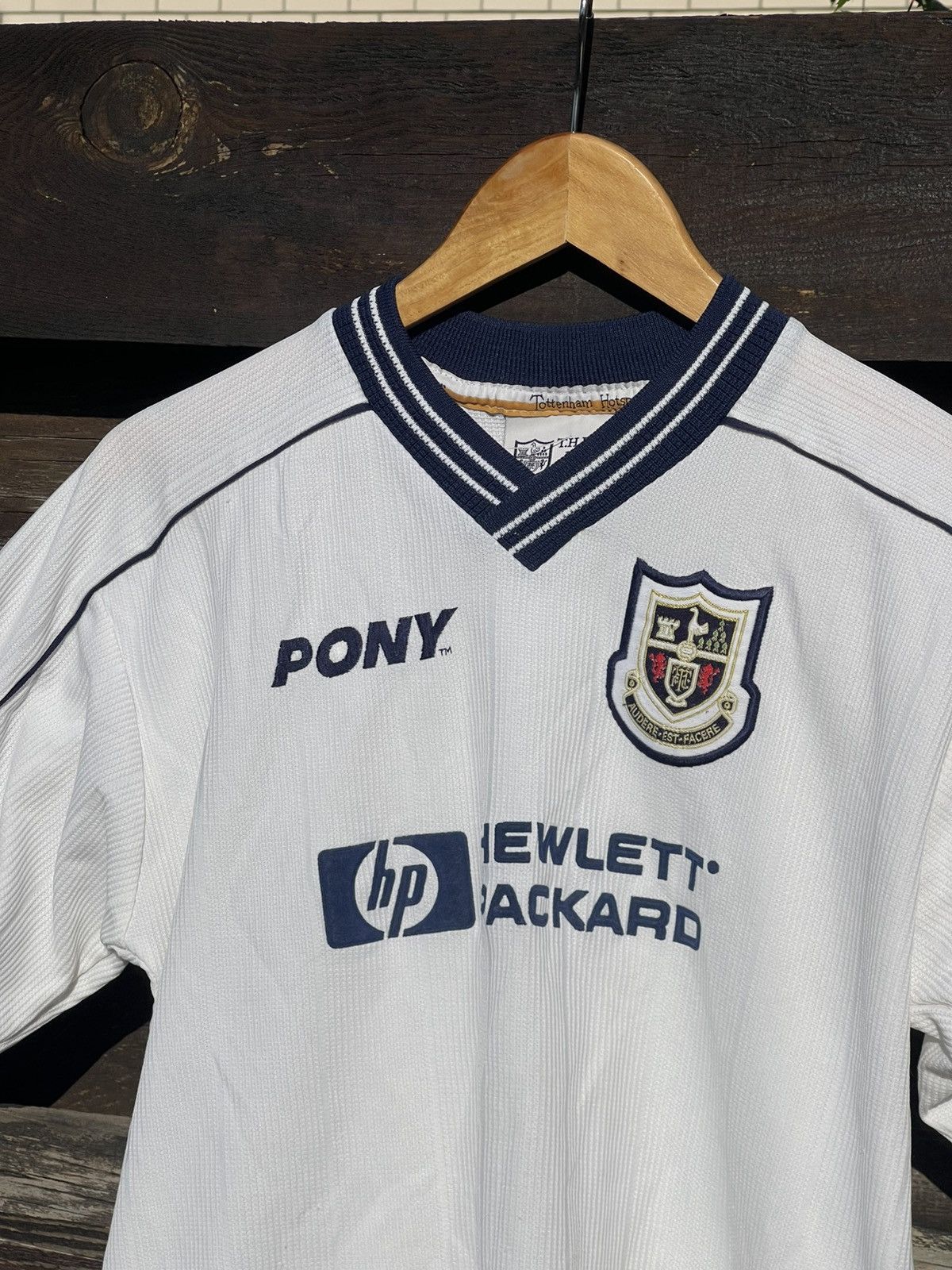 PONY 90’s Pony Tottenham Vintage soccer jersey Size US S / EU 44-46 / 1 - 4 Thumbnail