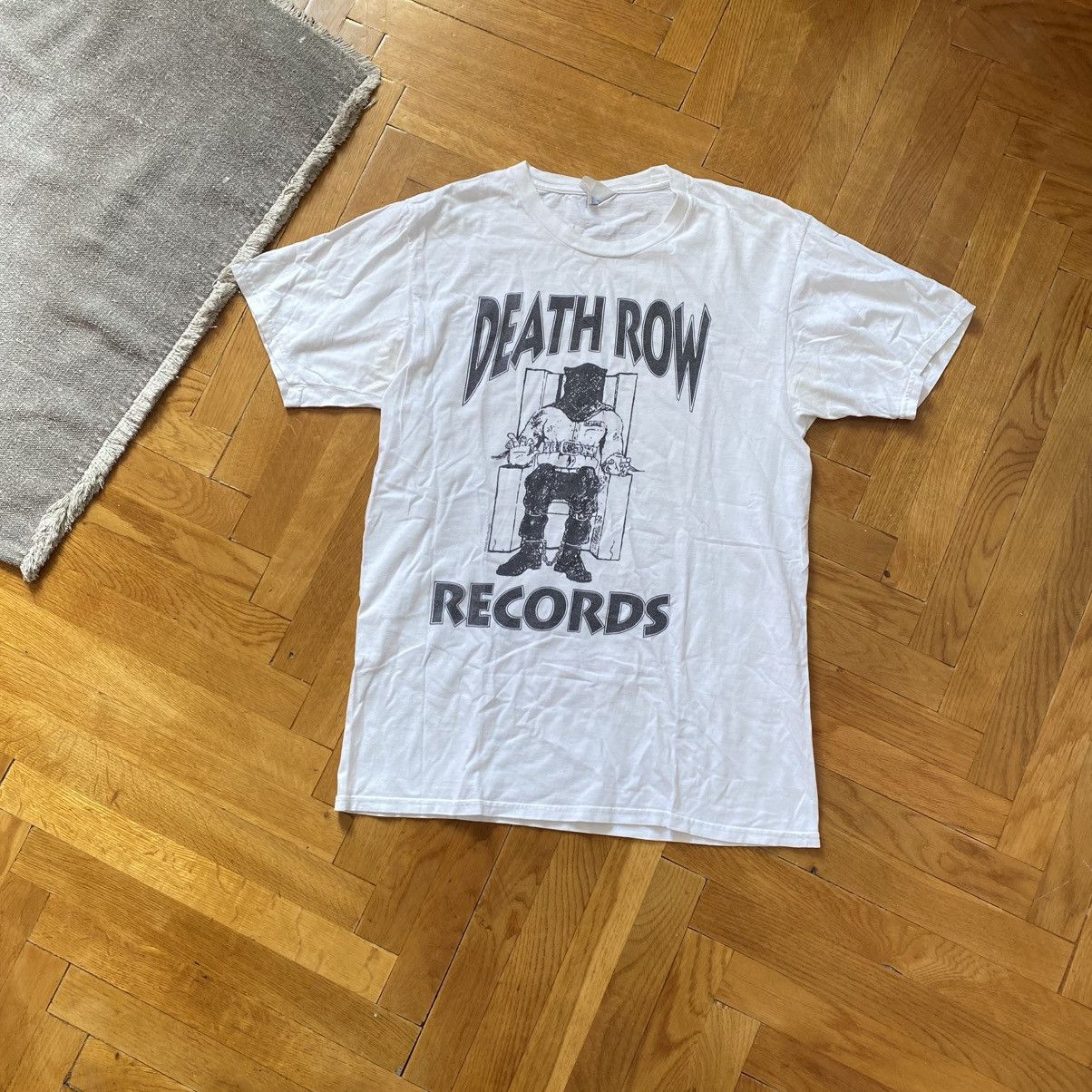 Rap Tees VINTAGE DEATH ROW RECORDS BIG LOGO T SHIRT Size US M / EU 48-50 / 2 - 1 Thumbnail