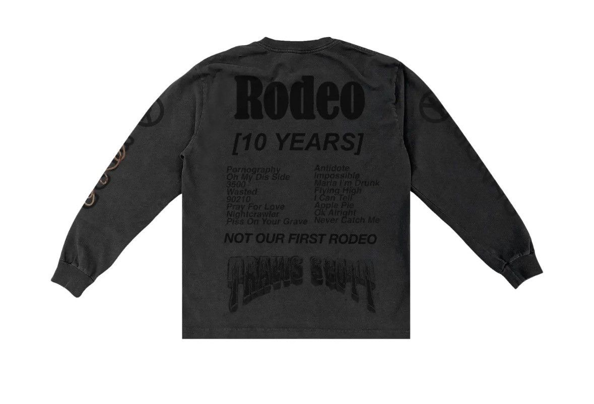 Travis Scott Travis Scott Rodeo 10 Years Desert longsleeve Size US XXL / EU 58 / 5 - 3 Thumbnail