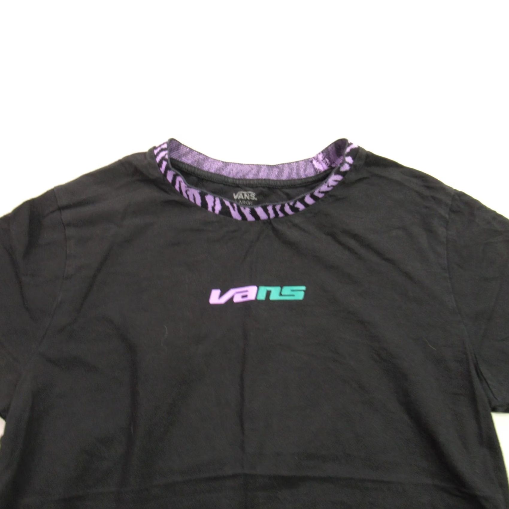 Vans VANS Shirt Mens Large Short Sleeve Crew Neck Outdoors Black Casual Lightweight Size US L / EU 52-54 / 3 - 3 Thumbnail