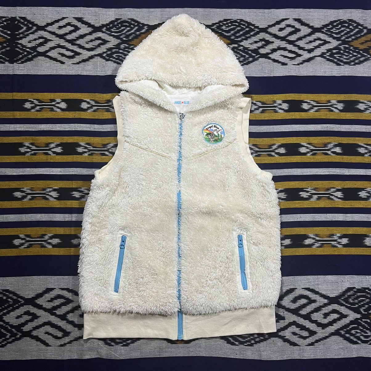 Angel Blue Angel Blue Cute Girl Vest Hoodie Fleece Size US S / EU 44-46 / 1 - 1 Thumbnail