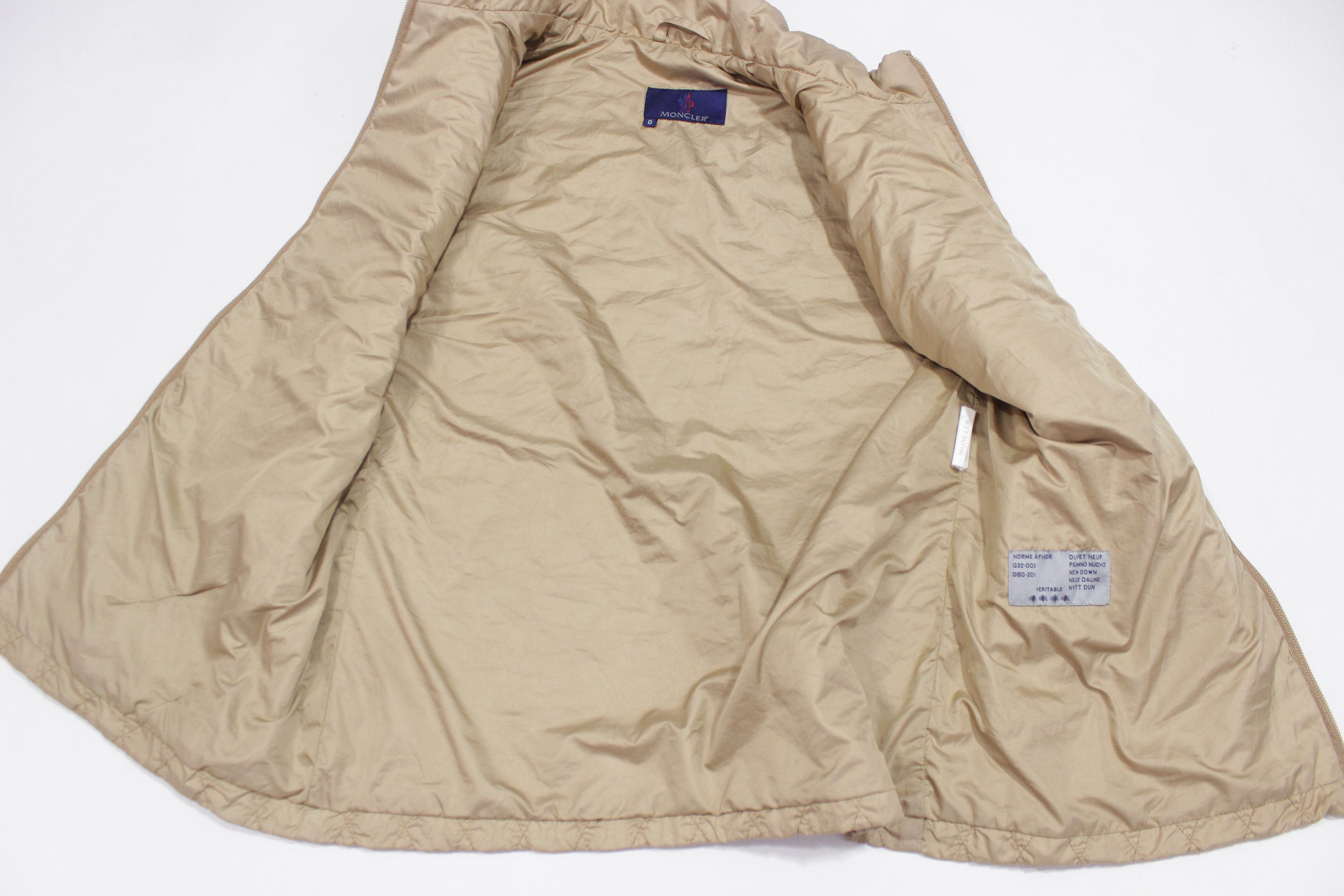 Moncler 90S Quilted Goose Down Vest Vintage Size XS / US 0-2 / IT 36-38 - 5 Thumbnail