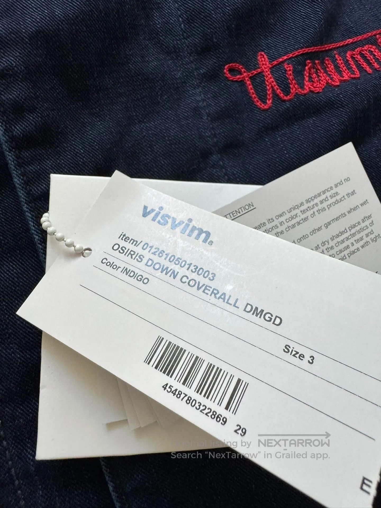 Visvim VISVIM 26SS OSIRIS DOWN COVERALL DMGD. Size US M / EU 48-50 / 2 - 6 Thumbnail