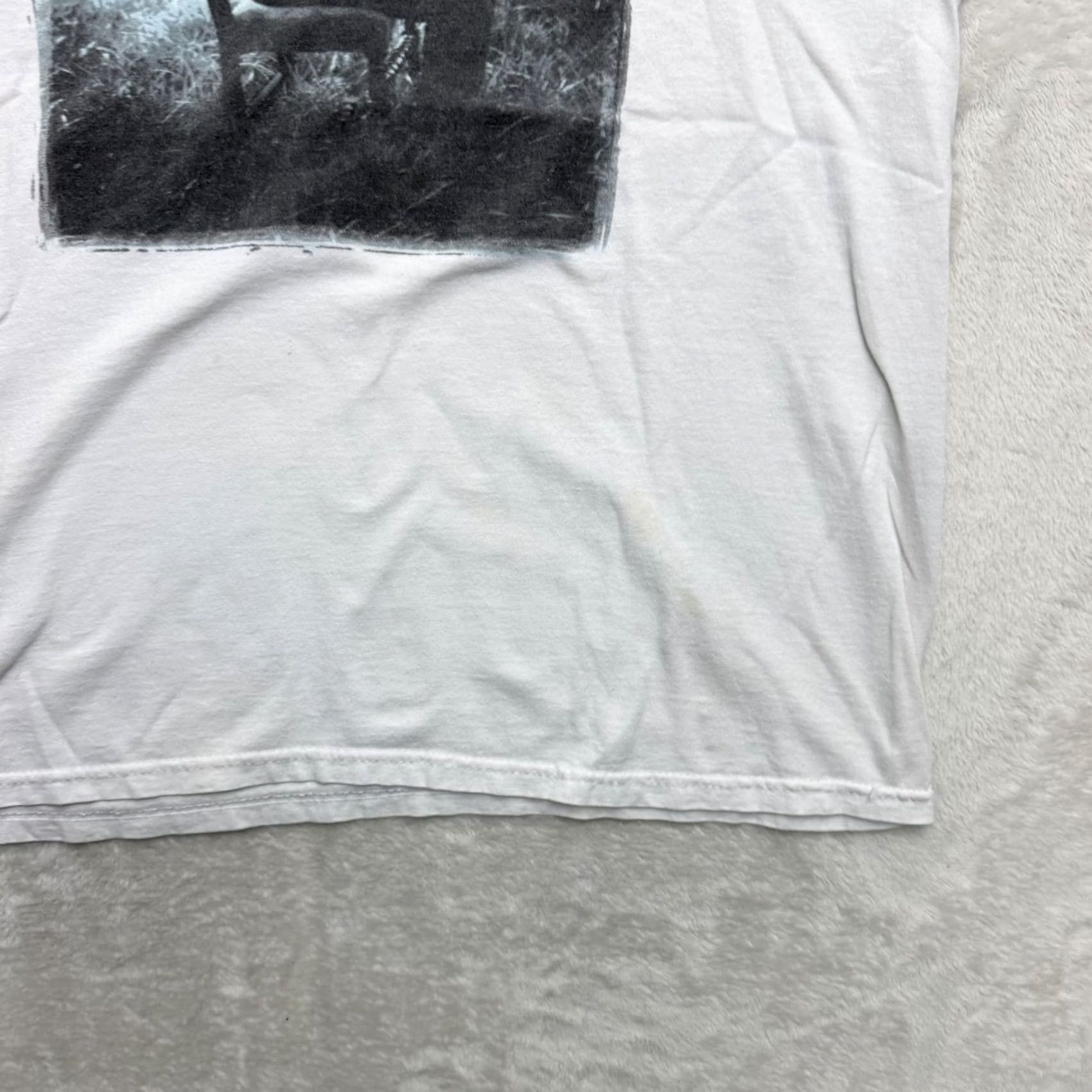 Anvil VINTAGE Don Henley Shirt Mens XL White Inside Job 2000 Tour Anvil Graphic Tee Size US XL / EU 56 / 4 - 5 Thumbnail