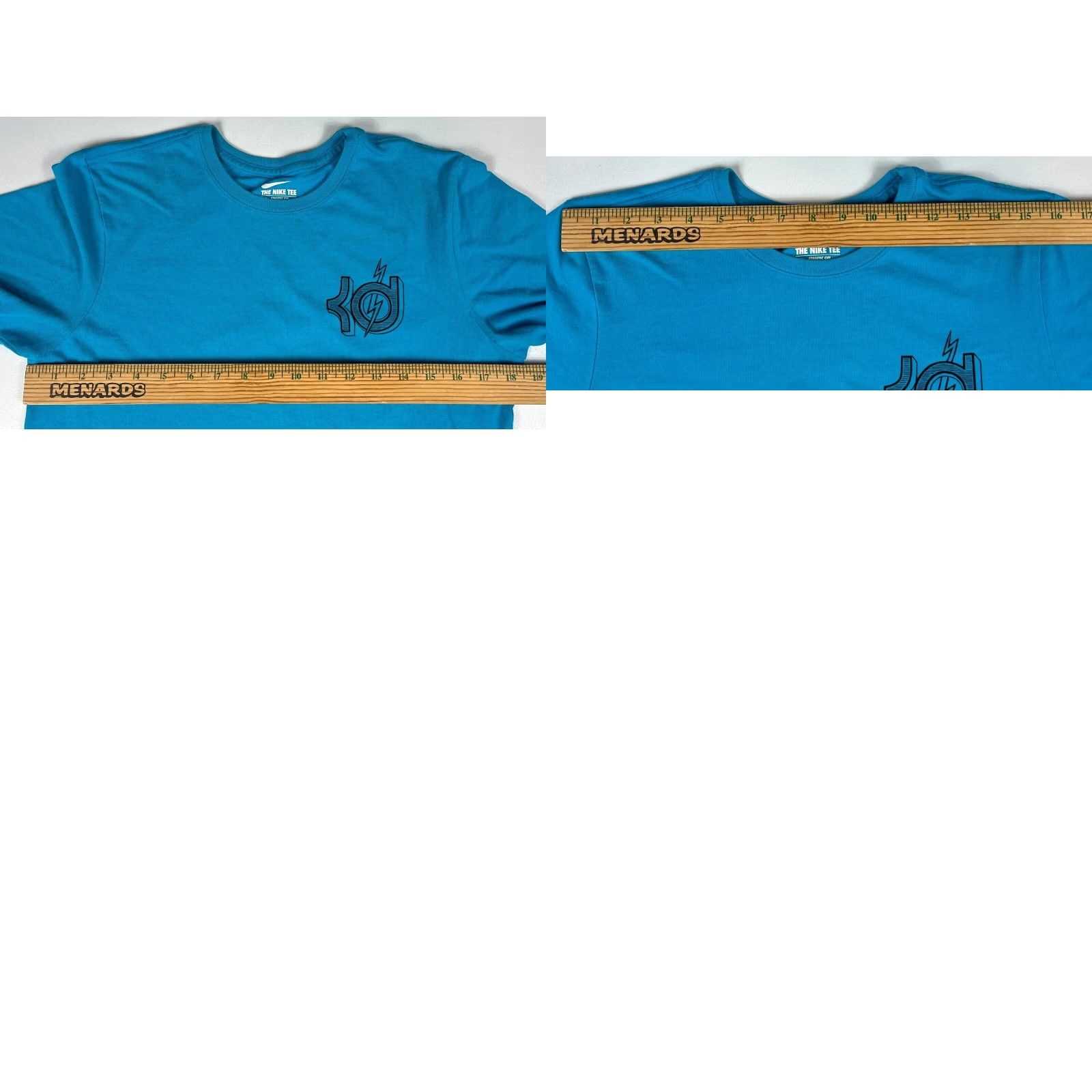 Nike Nike KD Kevin Durant 'Easy Money' T-Shirt Men's M Blue Nike Dri-FIT Short Sleeve Crew Neck Double-Sided 2015 Sports Graphic Print Logo Variety Size US M / EU 48-50 / 2 - 9 Thumbnail