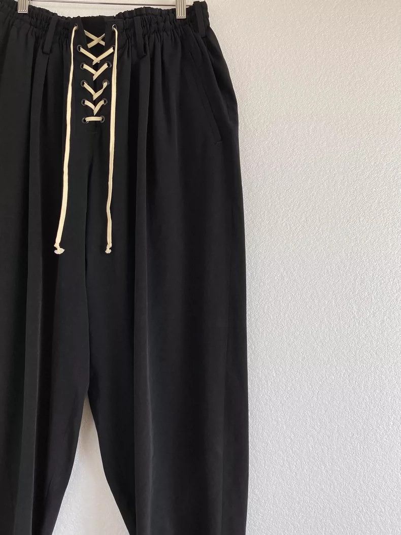 Yohji Yamamoto Yohji Yamamoto size 2 21ss Drawstring Barem Pants Suit Pant Size US 28 / EU 44 - 5 Thumbnail