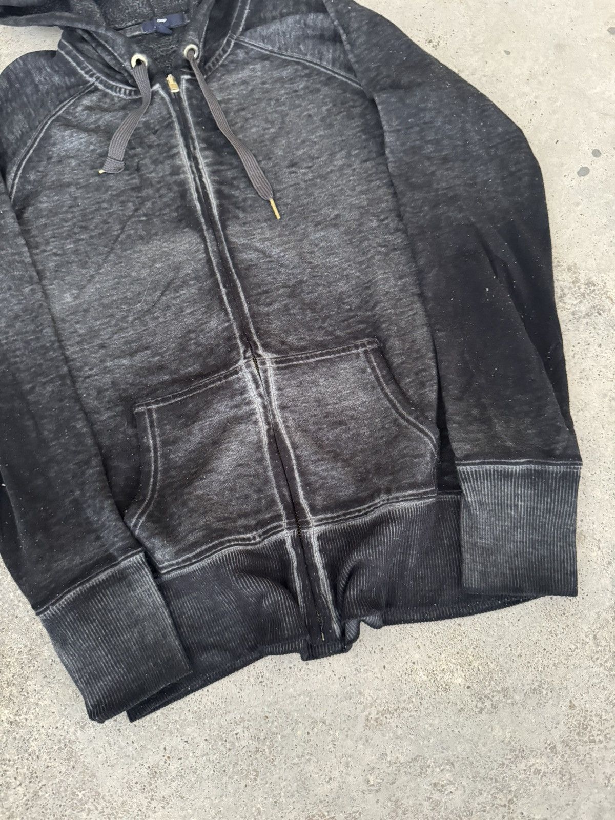14th Addiction Archival Punk Faded Black Gothic Zip Up Hoodie Size US S / EU 44-46 / 1 - 3 Thumbnail