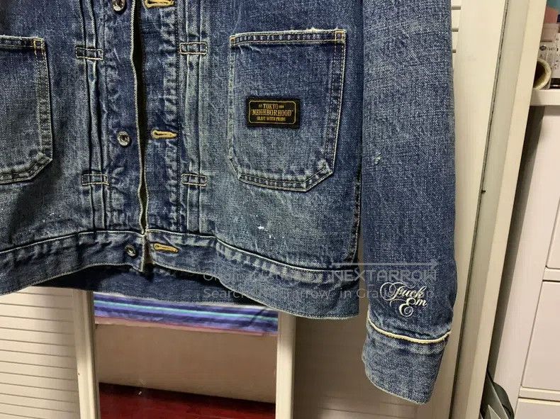 Neighborhood Neighborhood Limited edition denim suit, denim jacket, den Size US M / EU 48-50 / 2 - 3 Thumbnail