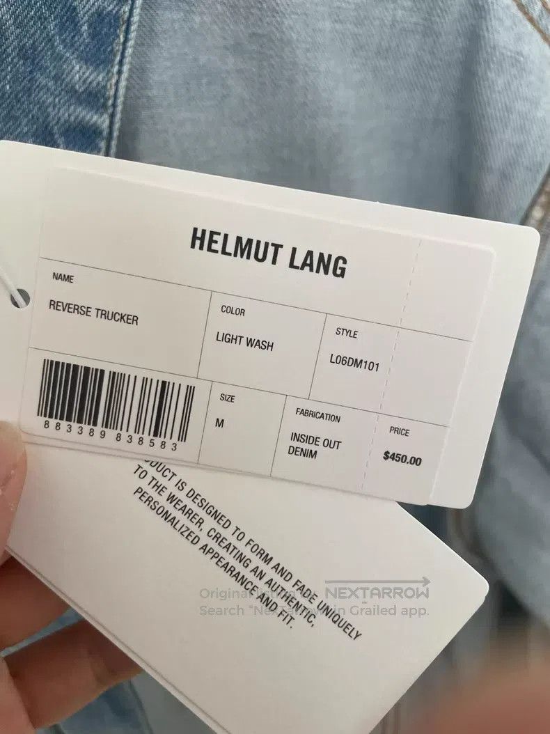 Helmut Lang Helmut Lang Reversible Denim Jacket Size US M / EU 48-50 / 2 - 9 Thumbnail