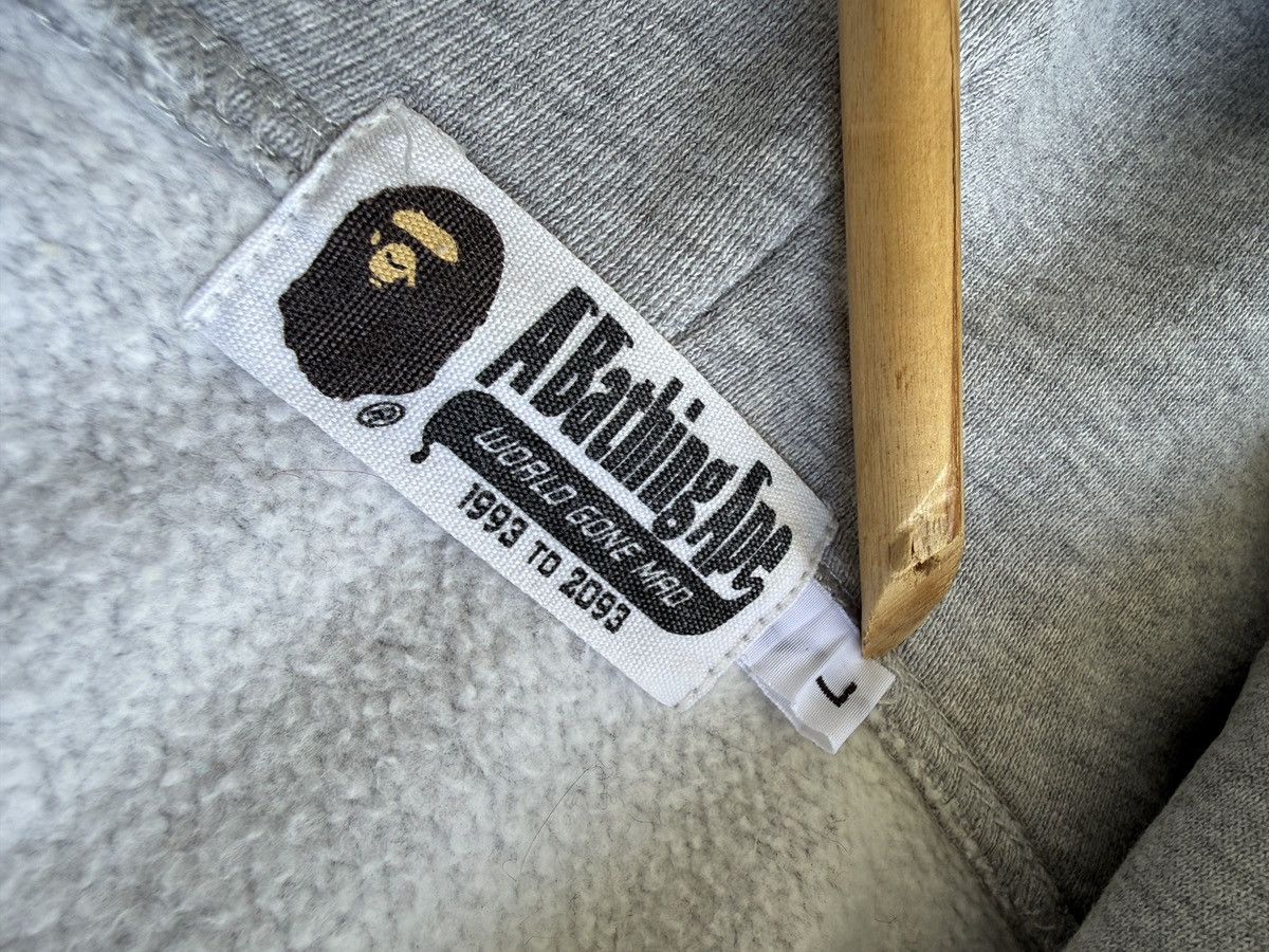 Bape A Bathing Ape Bape Ape shall never kill Ape zipper hoodie Size US L / EU 52-54 / 3 - 6 Thumbnail