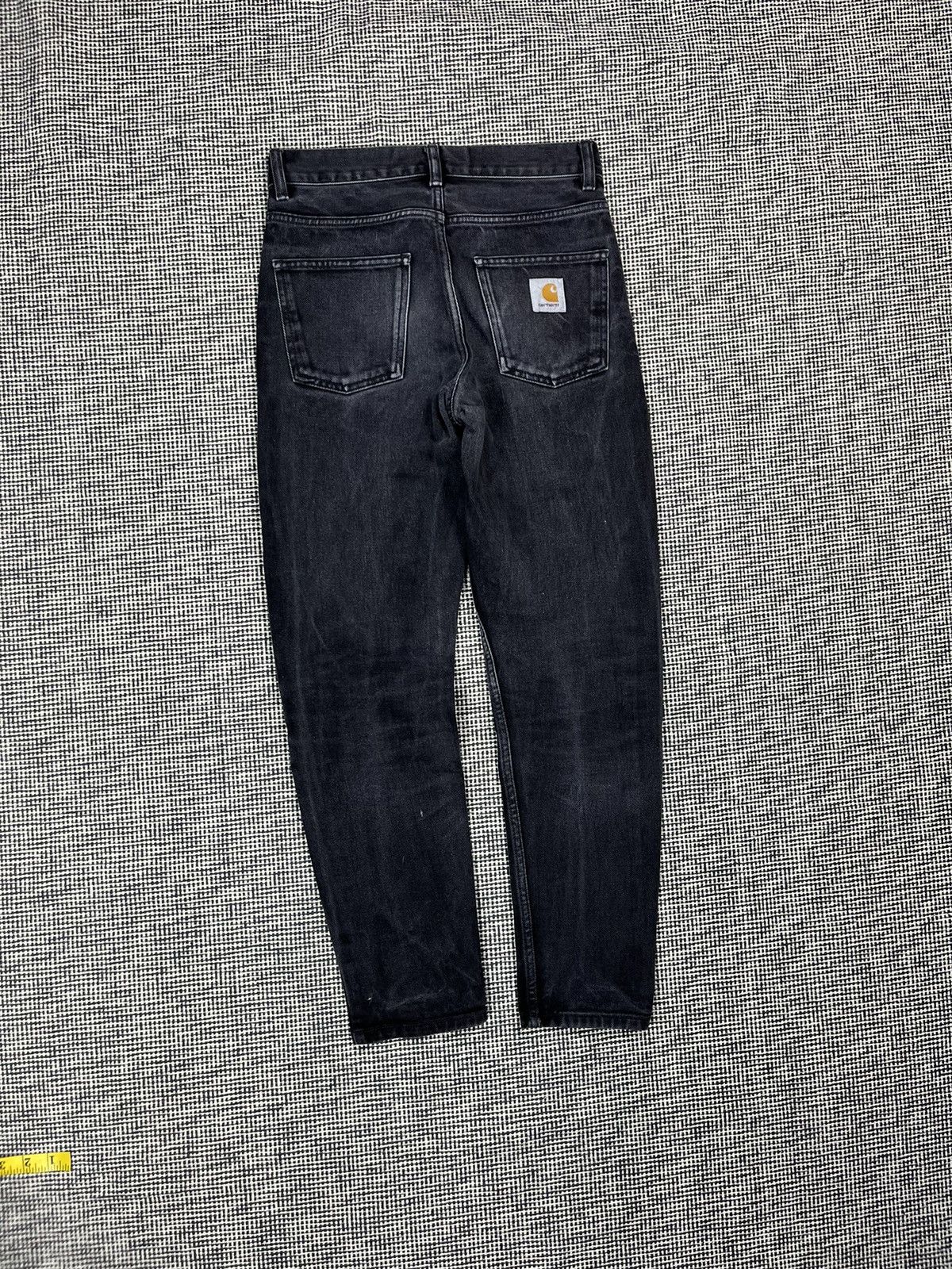 Carhartt × Carhartt Wip Carhartt newel pant black faded jeans Size 28" / US 6 / IT 42 - 1 Thumbnail