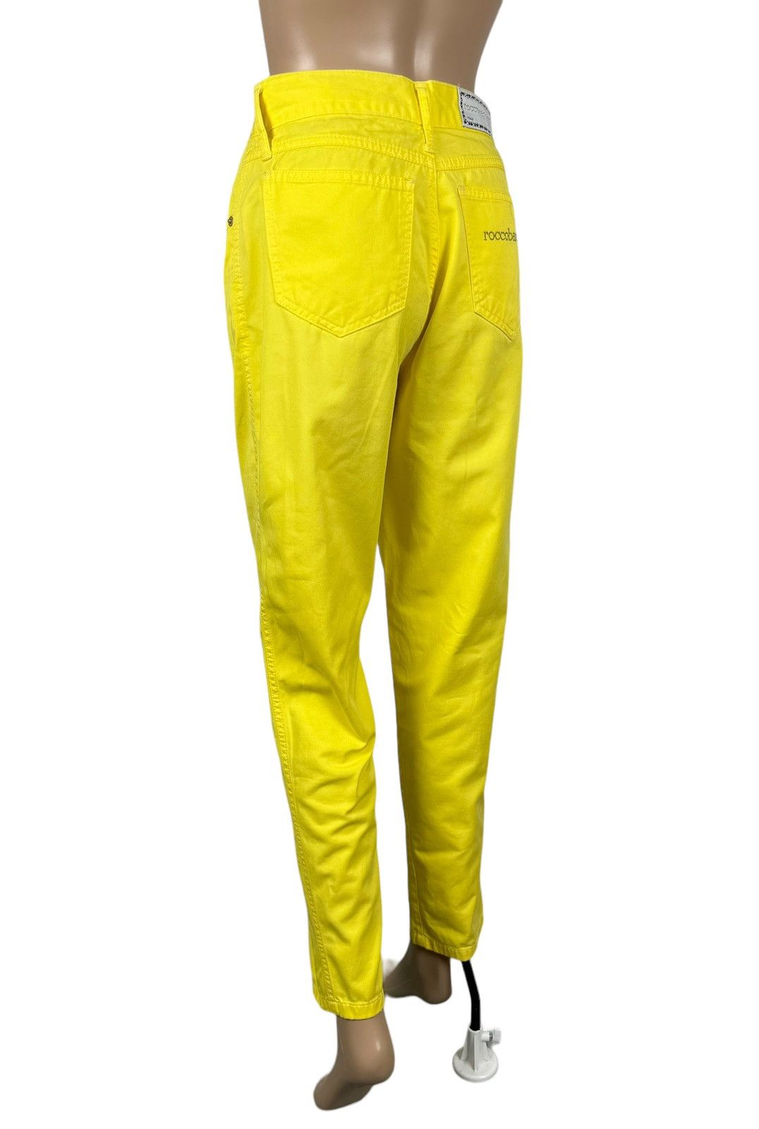 Vintage Roccobarocco Vintage Jeans Yellow Logo Size 29 Size 29" - 7 Thumbnail