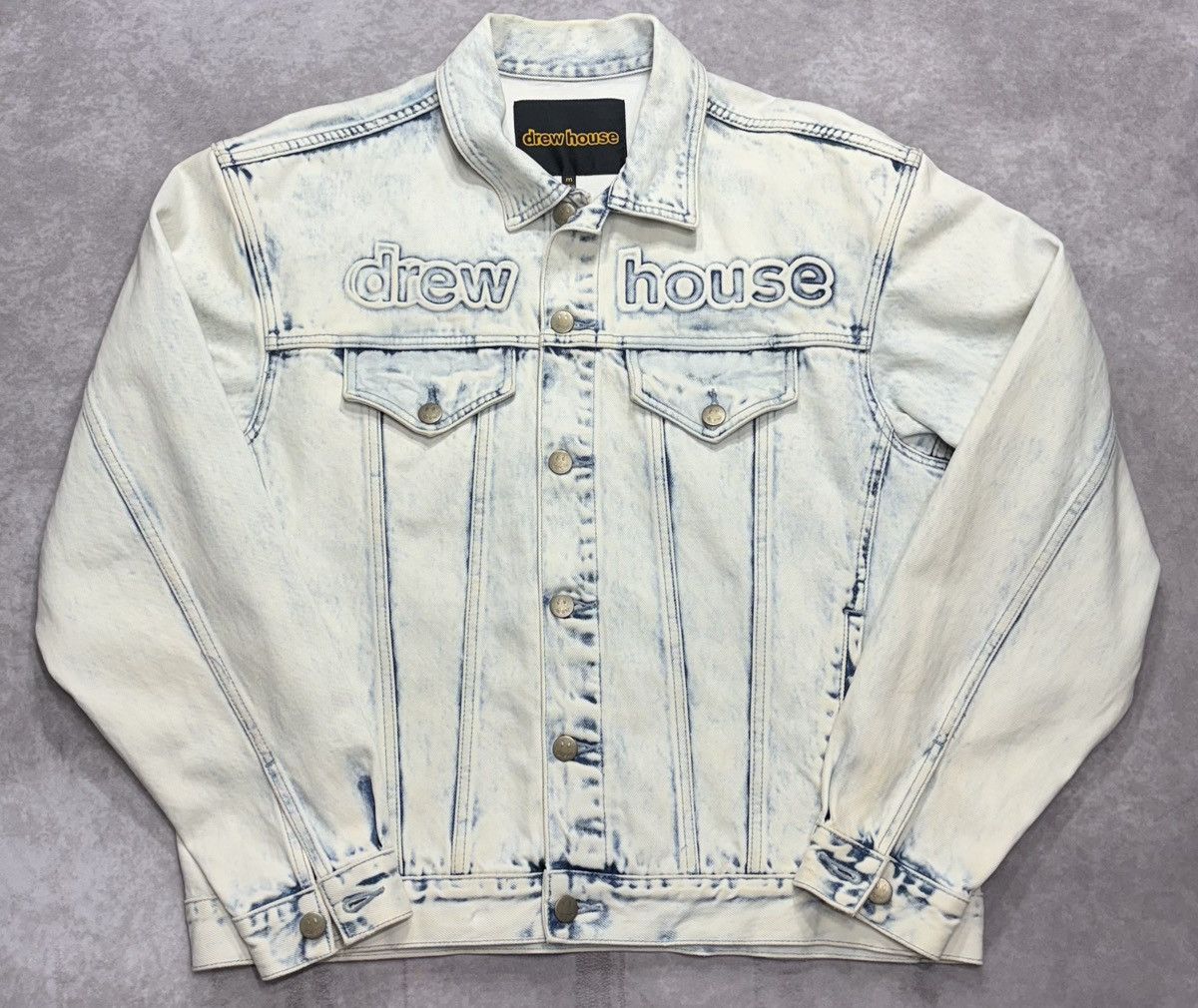 Drew House Drew House Oversized Mascot Trucker Jacket Painted Indigo Size US M / EU 48-50 / 2 - 1 Thumbnail
