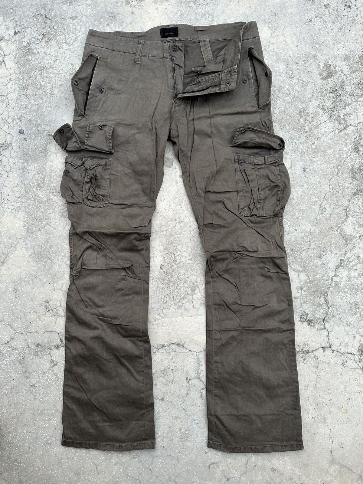 Tete Homme Vintage Tete Homme Bondage Cargo Trouser Pants Size US 34 / EU 50 - 3 Thumbnail