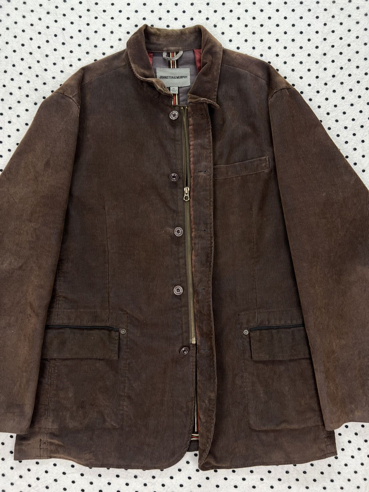 Johnston & Murphy Johnston & Murphy Corduroy Jacket Size US L / EU 52-54 / 3 - 4 Thumbnail