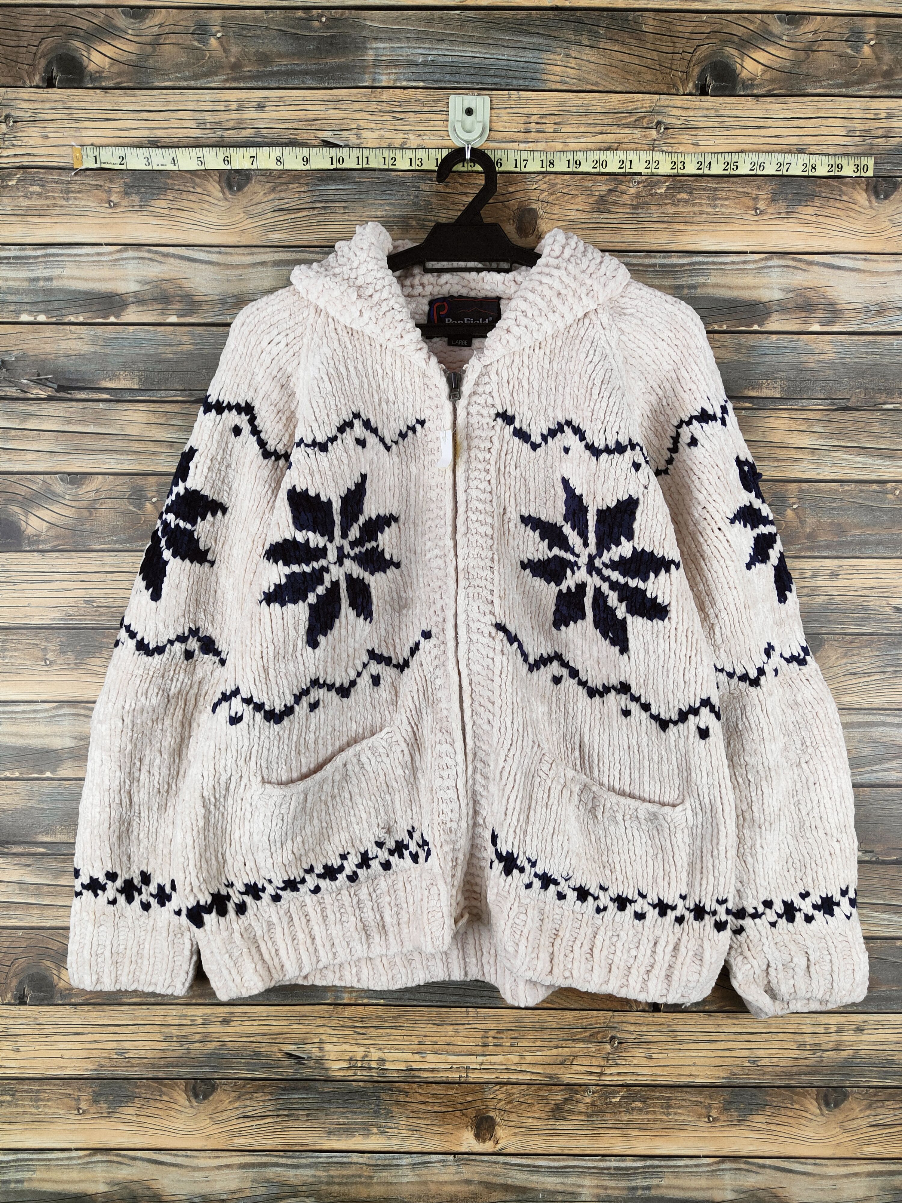Penfield DL Penfield Ivory Knitwear Sweaters #46-168 Size US L / EU 52-54 / 3 - 1 Thumbnail