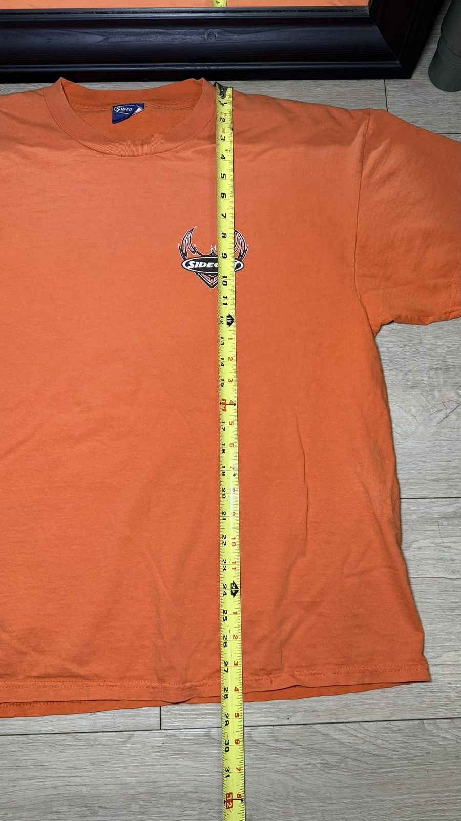 JNCO Y2K 2000s Side Out Skull & Dragon Logo Spellout Shirt Size US XL / EU 56 / 4 - 6 Thumbnail