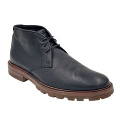 Aquatalia RENZO Black Leather Chukka Boots Weatherproof Grailed