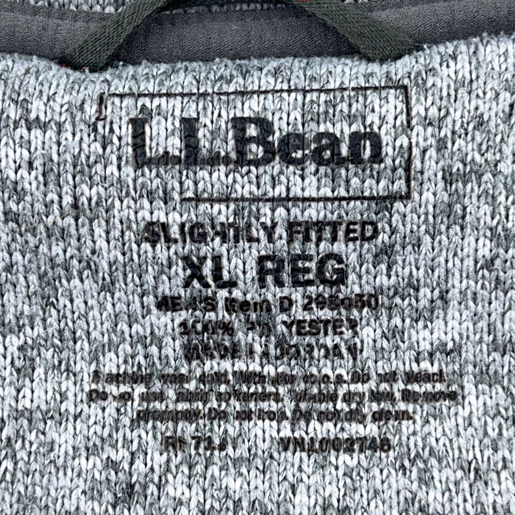 Vintage VINTAGE LL Bean Sweater Men XL Gray Snap T Pull Over Jacket Slightly Fitted Heather Size US XL / EU 56 / 4 - 5 Thumbnail