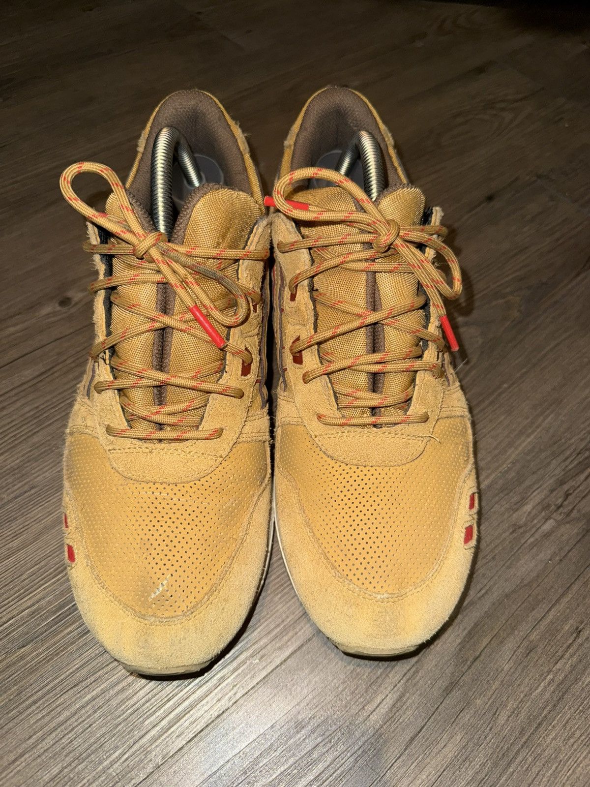 Asics Asics Gel Lyte III (3) - Brown/Red Size US 10 / EU 43 - 3 Thumbnail