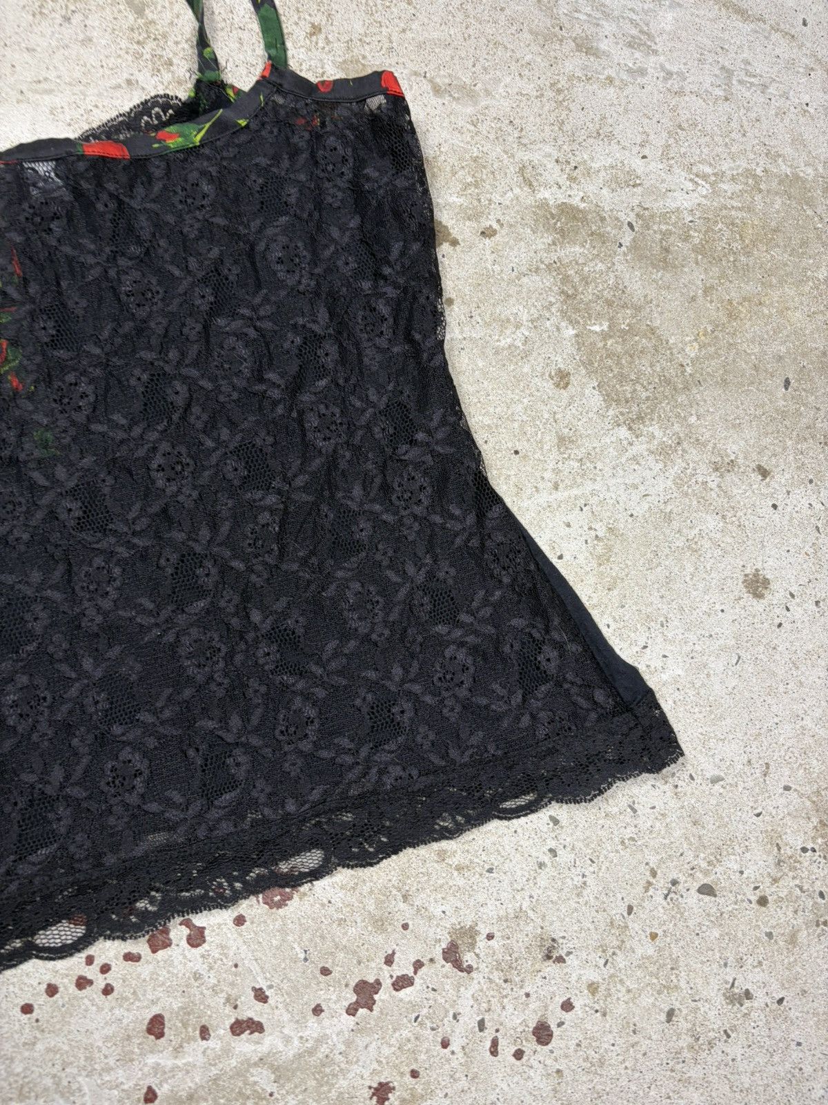Dolce & Gabbana 2000s Dolce & Gabbana Black Floral Trims Top Corset Size L / US 10 / IT 46 - 11 Thumbnail