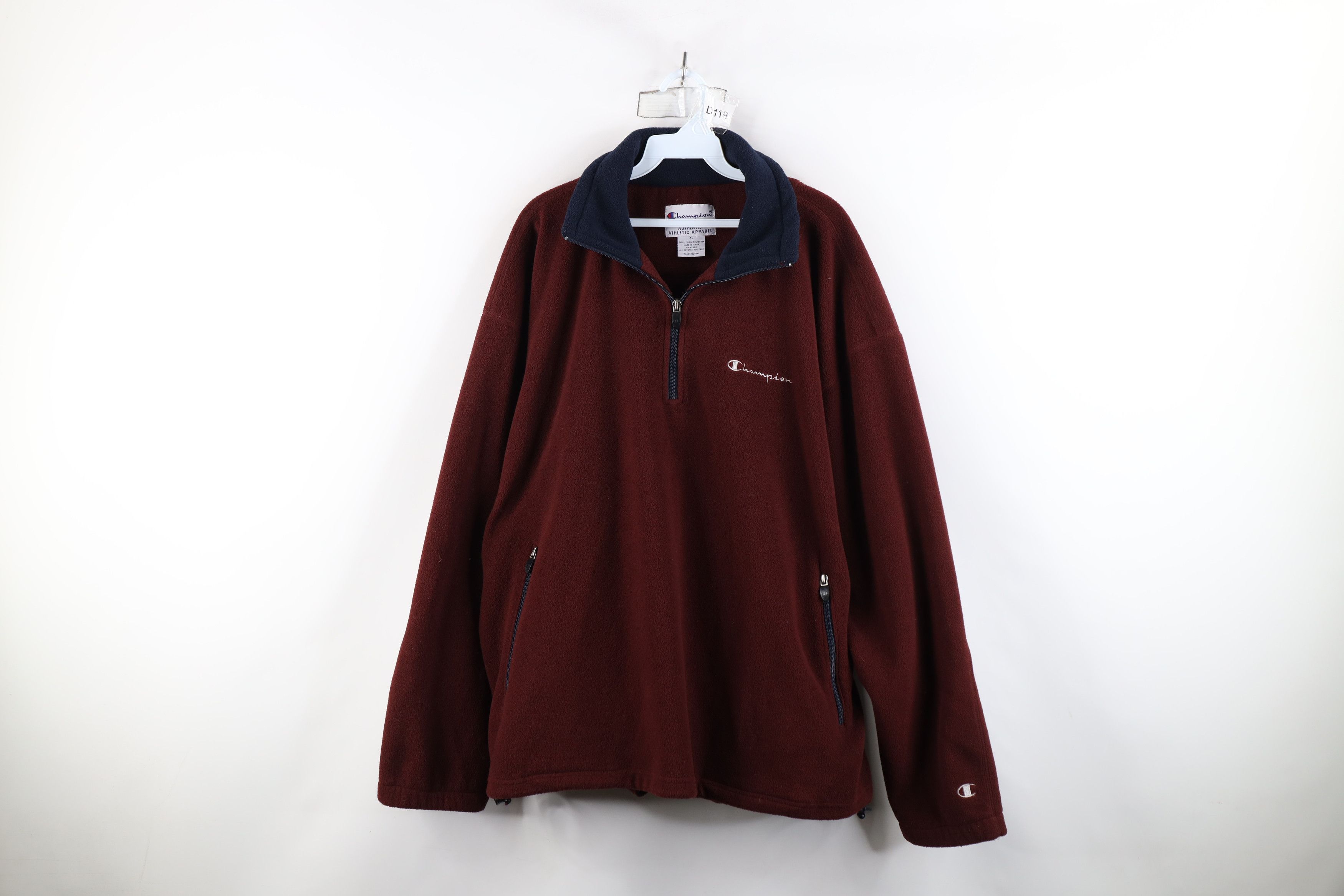 Champion × Vintage Vintage 90s Champion Heavyweight Fleece Pullover Sweater Size US XL / EU 56 / 4 - 1 Thumbnail
