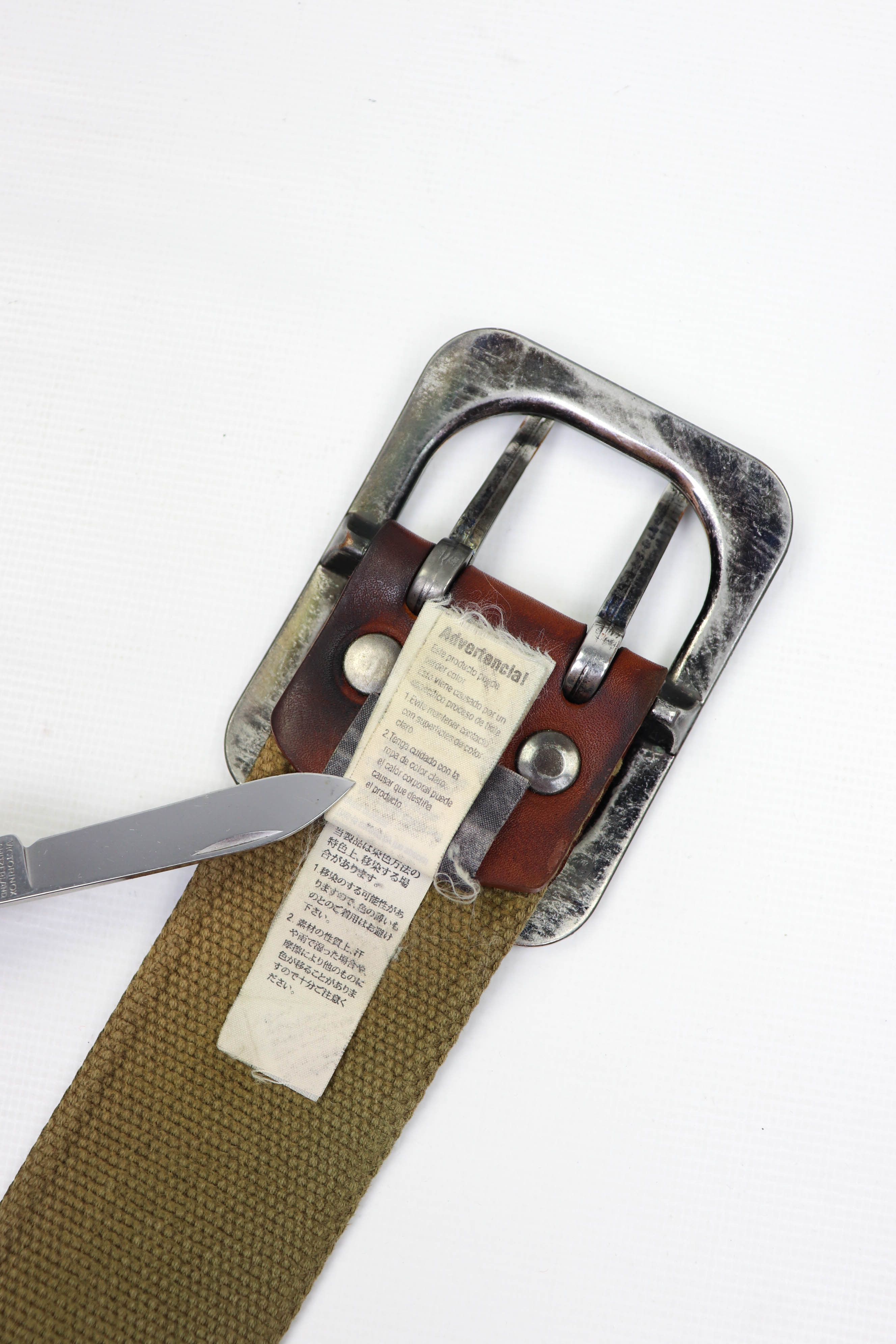 G-Star G-Star RAW Denim Vintage Canvas/Leather Split Belt Size ONE SIZE - 14 Thumbnail