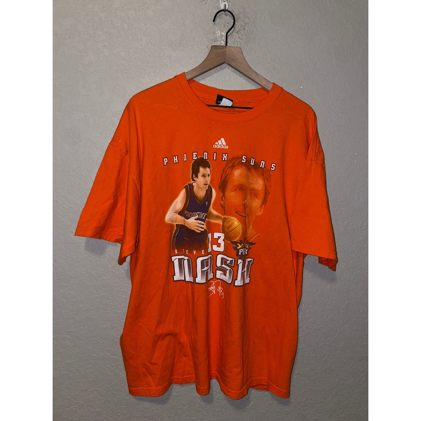 Adidas Y2K Adidas Phoenix Suns Steve Nash NBA #13 Player Shirt XL Size US XL / EU 56 / 4 - 1 Thumbnail