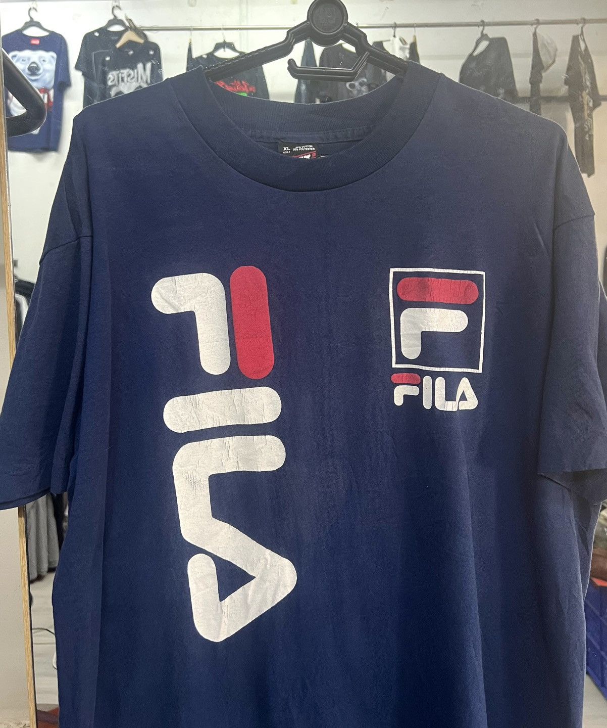 Fila Vintage 90s Fila Size US XL / EU 56 / 4 - 2 Thumbnail