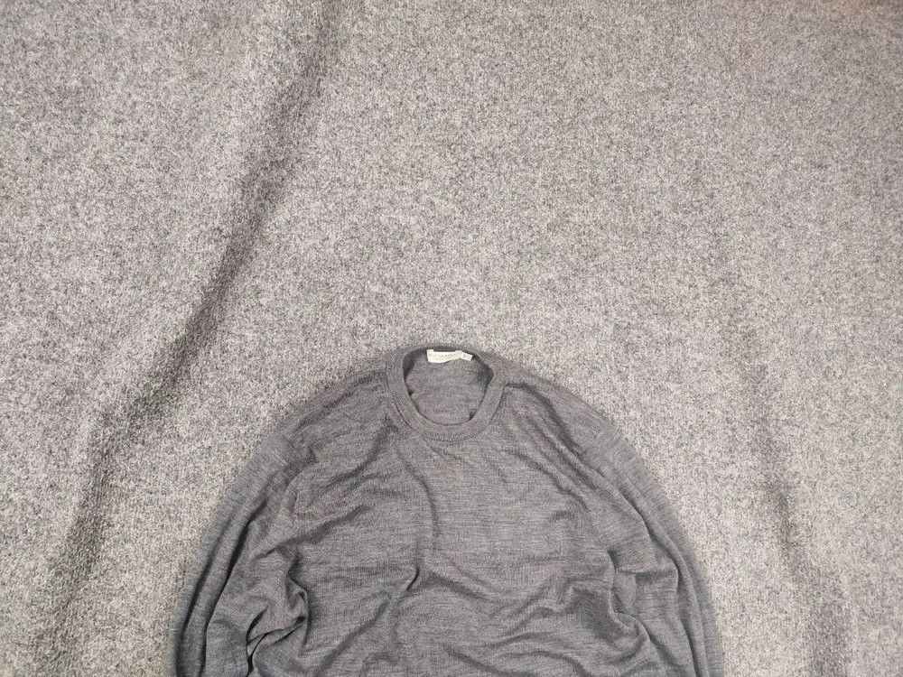 Suitsupply Suitsupply Sweatshirt Grey Merino Wool Long Sleeve Sweater Size US M / EU 48-50 / 2 - 1 Thumbnail