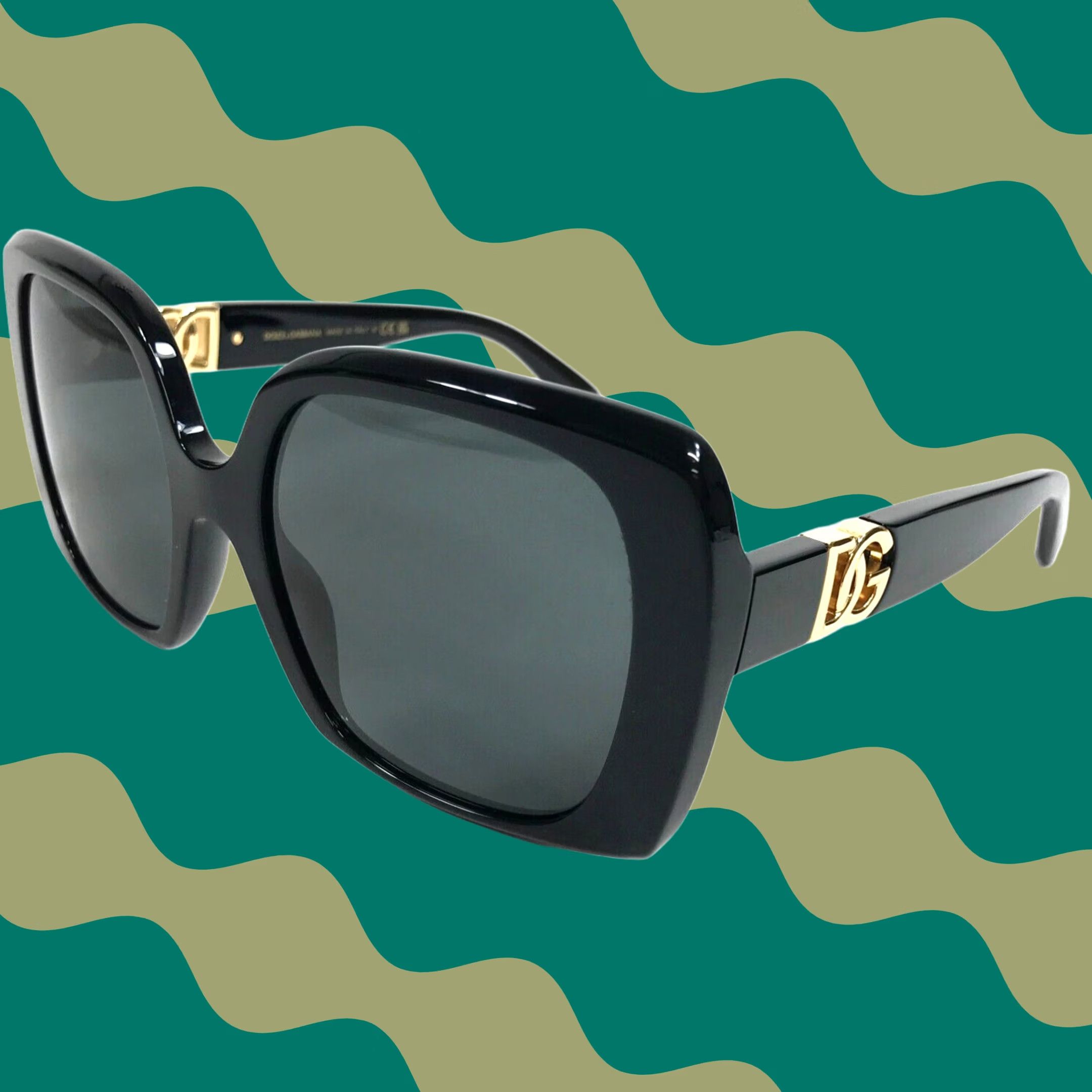 Dolce & Gabbana Dolce & Gabbana Gold Havana Frame DG Fatto A  display picture 1