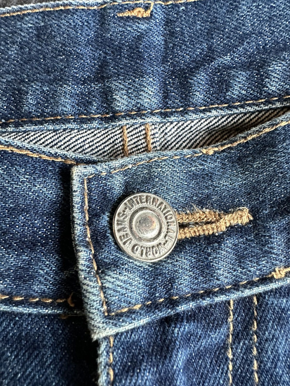Uniqlo Vintage 80s Unique Clothing Warehouse Denim W31 D520 Size US 31 - 13 Thumbnail