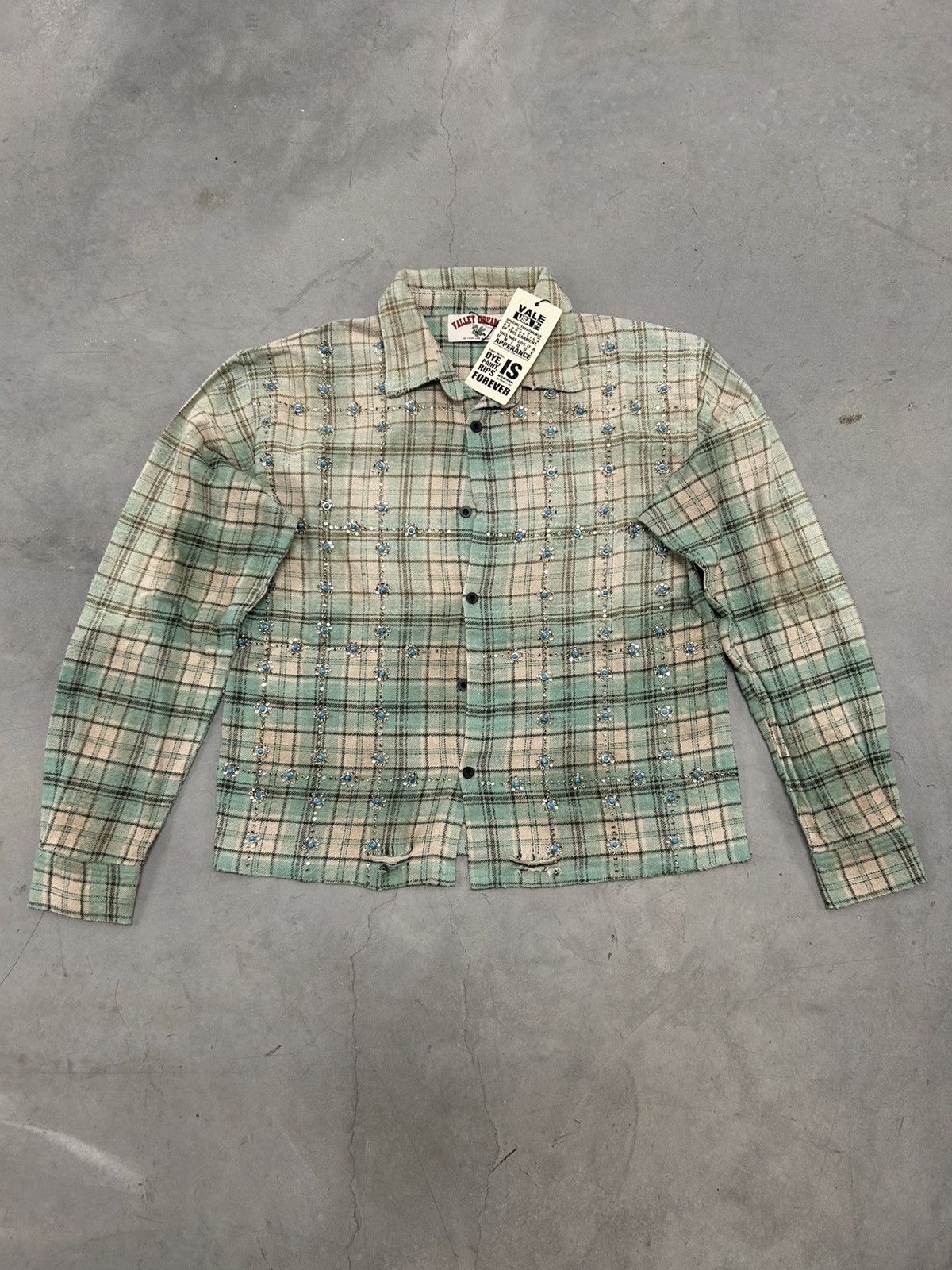 Vale Vale Forever Green Day Flannel | Grailed