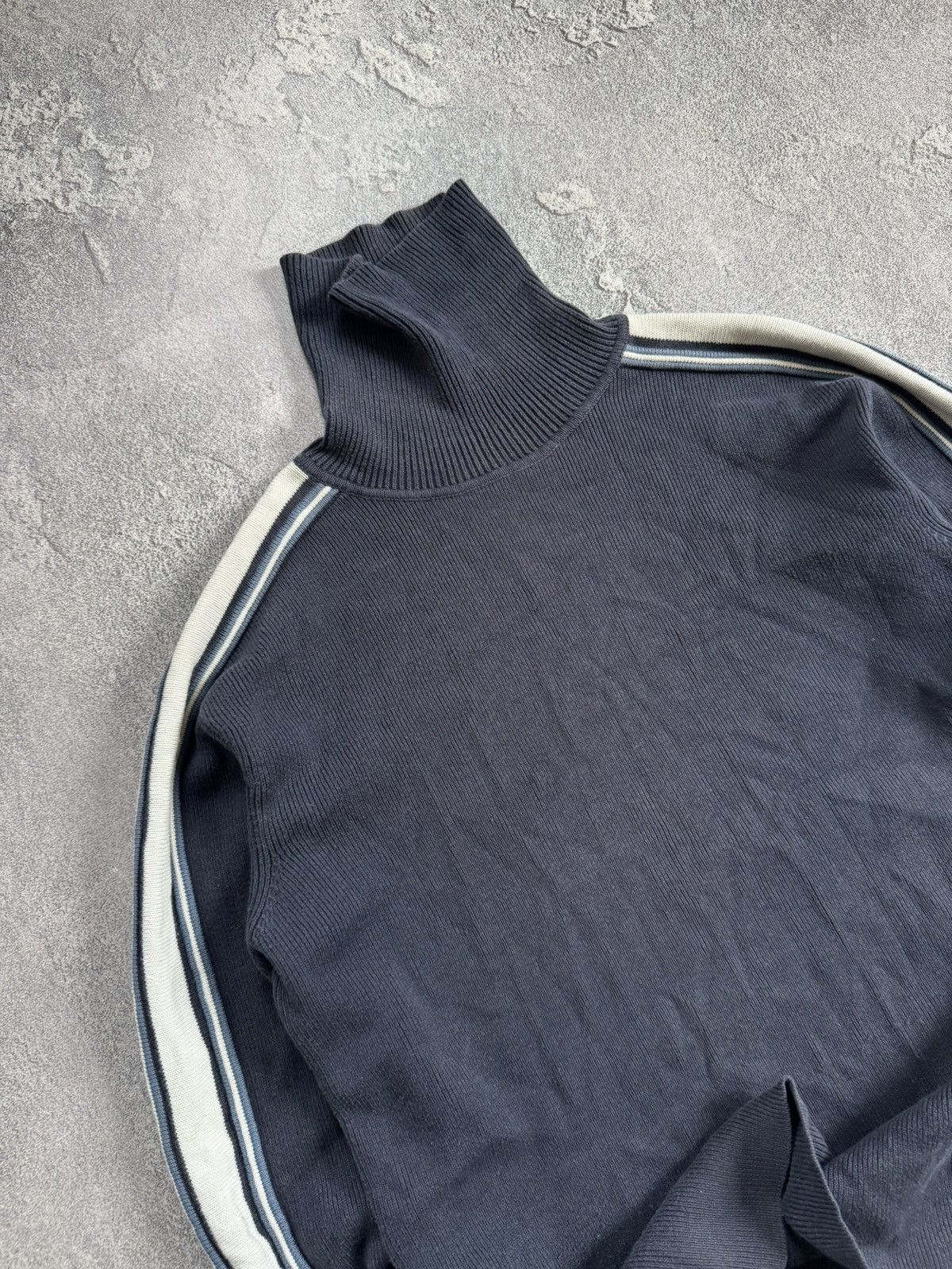 Tommy Hilfiger × Vintage Toomy Hilfiger L turtleneck sweater knitwear jumper pullover Size US L / EU 52-54 / 3 - 2 Thumbnail