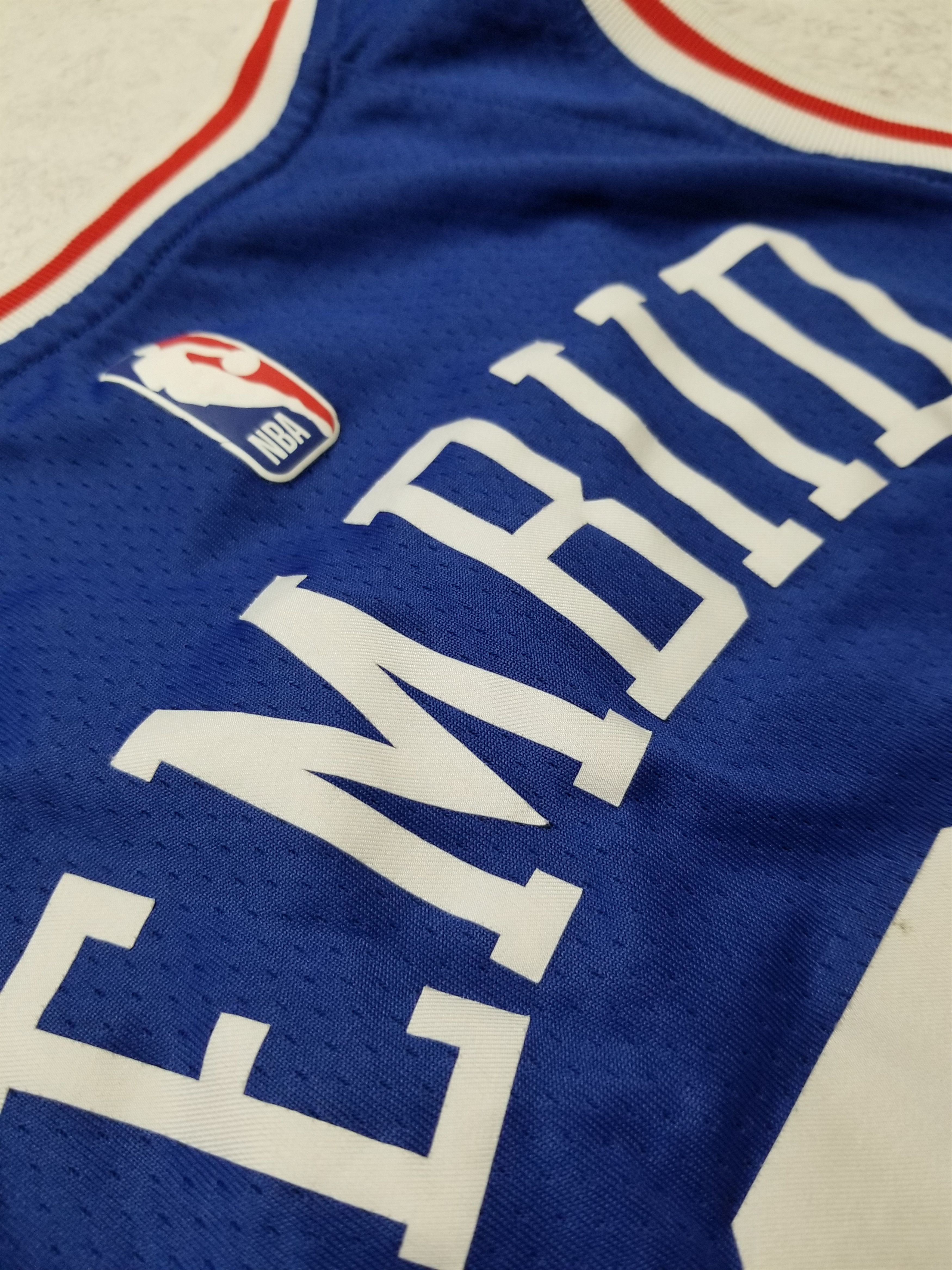 Nike Nike Philadelphia 76ers #21 Joel Embiid Basketball Jersey Size US S / EU 44-46 / 1 - 16 Thumbnail