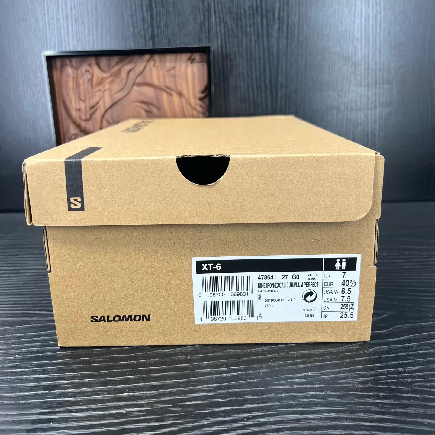 Salomon Salomon XT-6 Black/Gray 40.5 Mint充新 Size US 7.5 / EU 40-41 - 9 Thumbnail