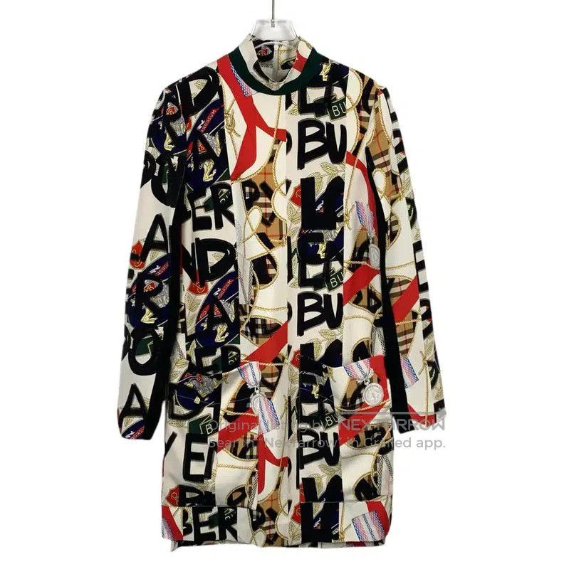 Burberry Burberry Multicolor Silk Dress for Women. Size XXS / US 00 / IT 34 - 1 Thumbnail