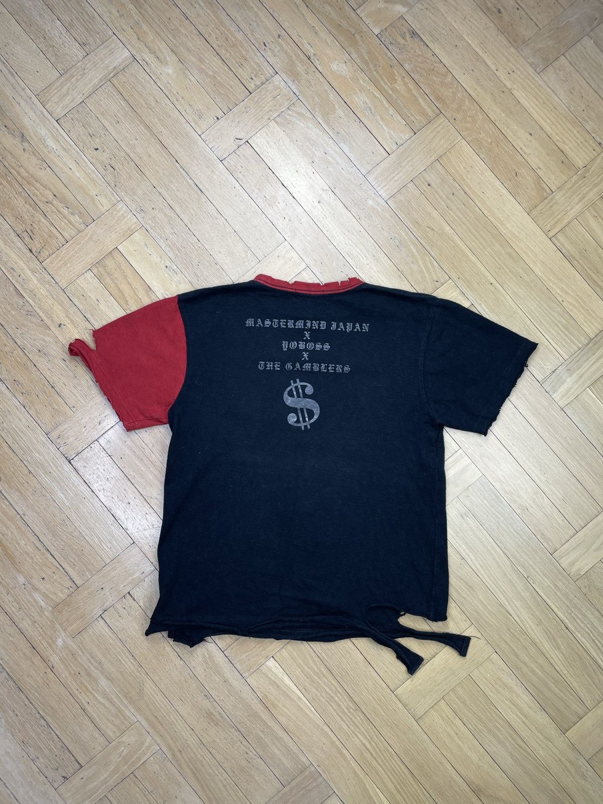 Mastermind Japan 32/100❗️MASTERMIND x YOBOSS SKULL DISTRESSED TEE Size US M / EU 48-50 / 2 - 2 Thumbnail