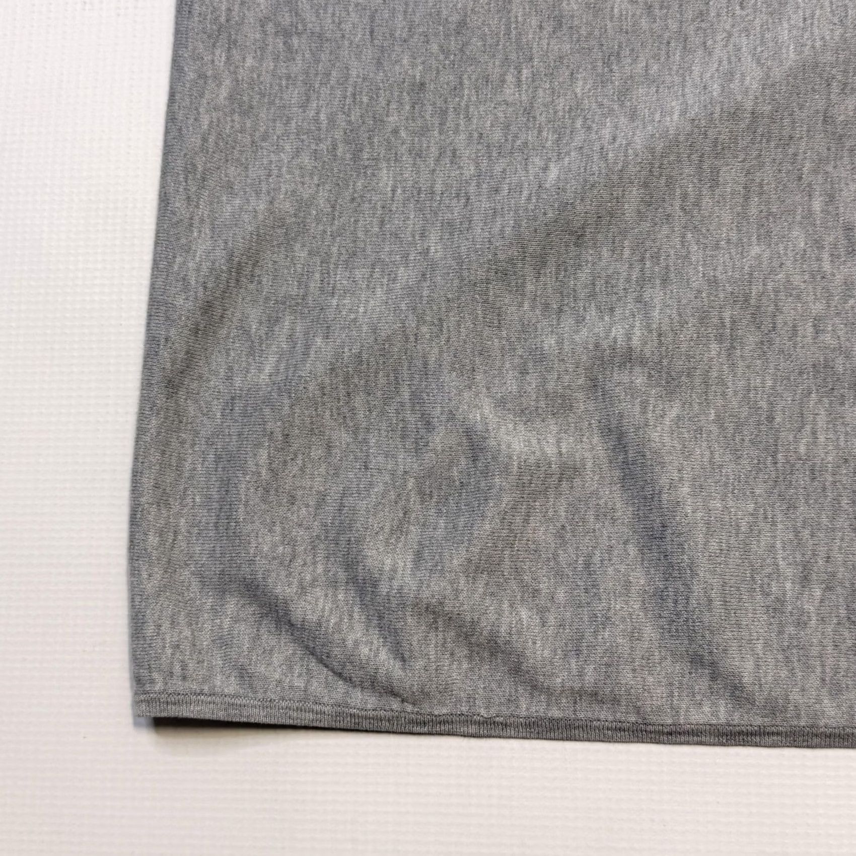 Vintage Garnet Hill Womens Sweater Tunic 3/4 Sleeve Boat Neck Silk Cotton Gray Medium Size M / US 6-8 / IT 42-44 - 7 Thumbnail