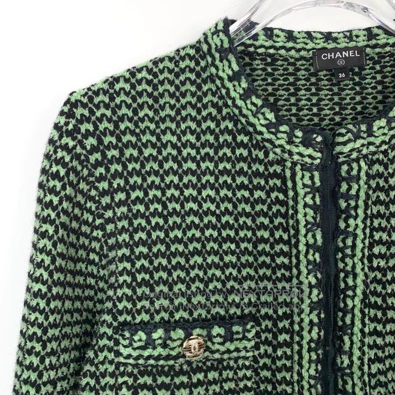 Chanel Chanel Double C buckle cashmere round neck small fragrant Size XS / US 0-2 / IT 36-38 - 3 Thumbnail