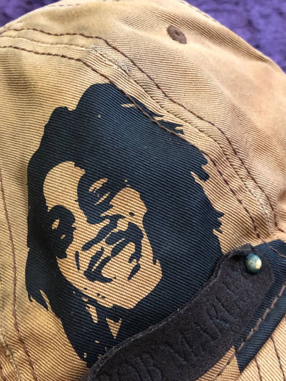 Bob Marley Cap Y2K Hats logo Vintage Bob Marley streetwear Size ONE SIZE - 21 Thumbnail