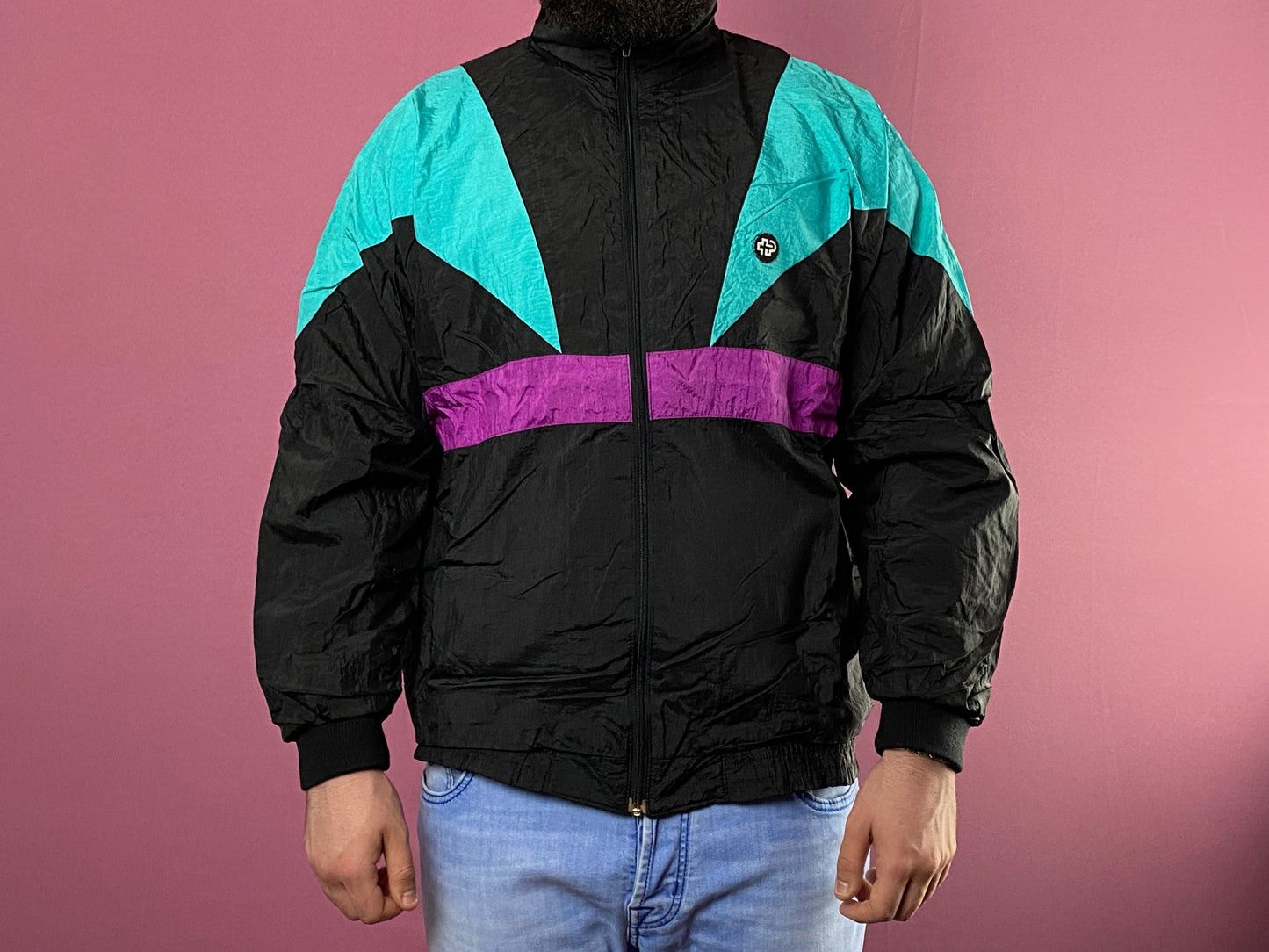 Vintage Design Ra Trikora Vintage Men's Windbreaker Jacket - L Size US L / EU 52-54 / 3 - 3 Thumbnail