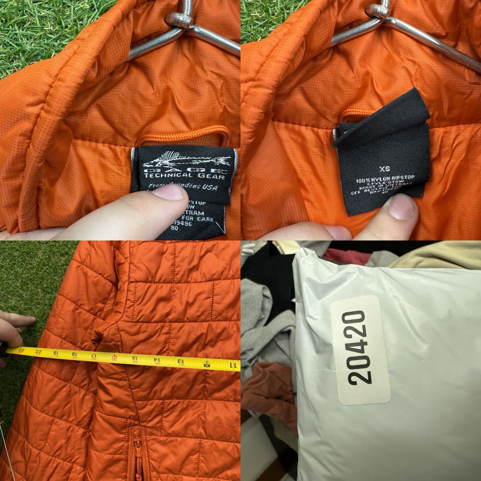 Vintage GAGE TECHNICAL GEAR Puffer Jacket Womens XS Full Zip Lightweight Quilted Size XS / US 0-2 / IT 36-38 - 8 Thumbnail
