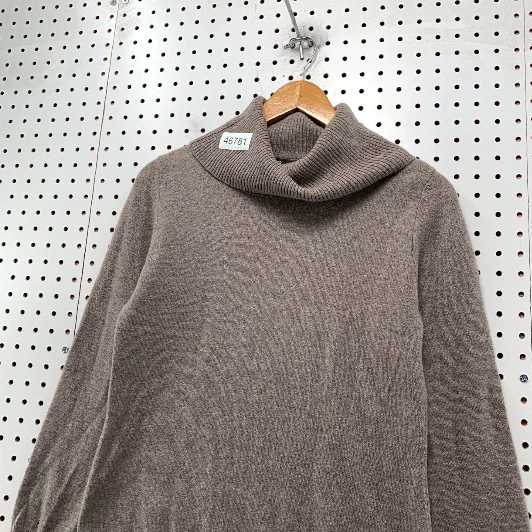 C&A C&A Pure Cashmere Sweater Womens Small Brown 100% Cashmere Cowl Turtle Neck Cozy Size S / US 4 / IT 40 - 6 Thumbnail