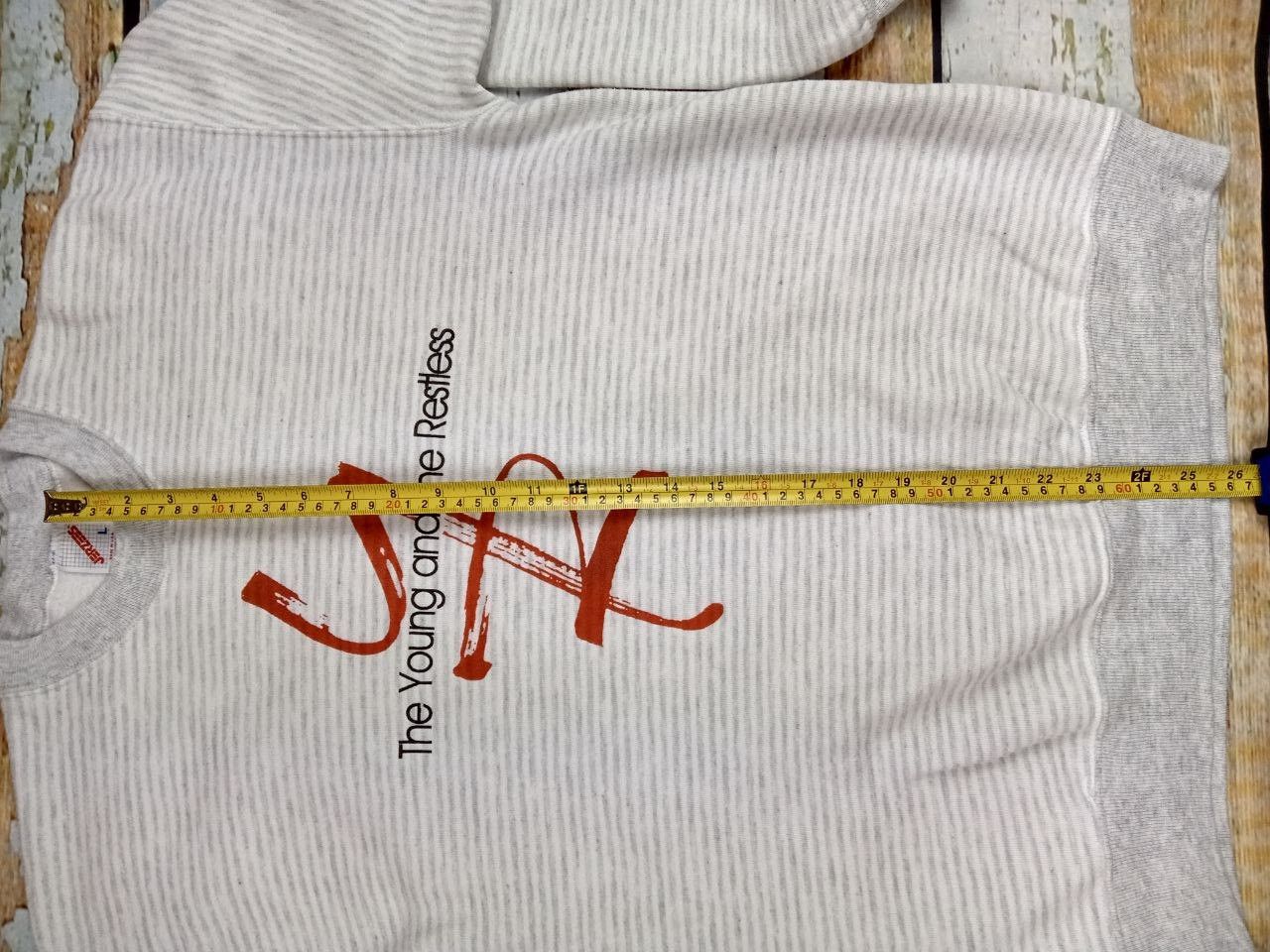 Jerzees Rare Vintage 90s The Young and the Restless Sweatshot Size L / US 10 / IT 46 - 14 Thumbnail