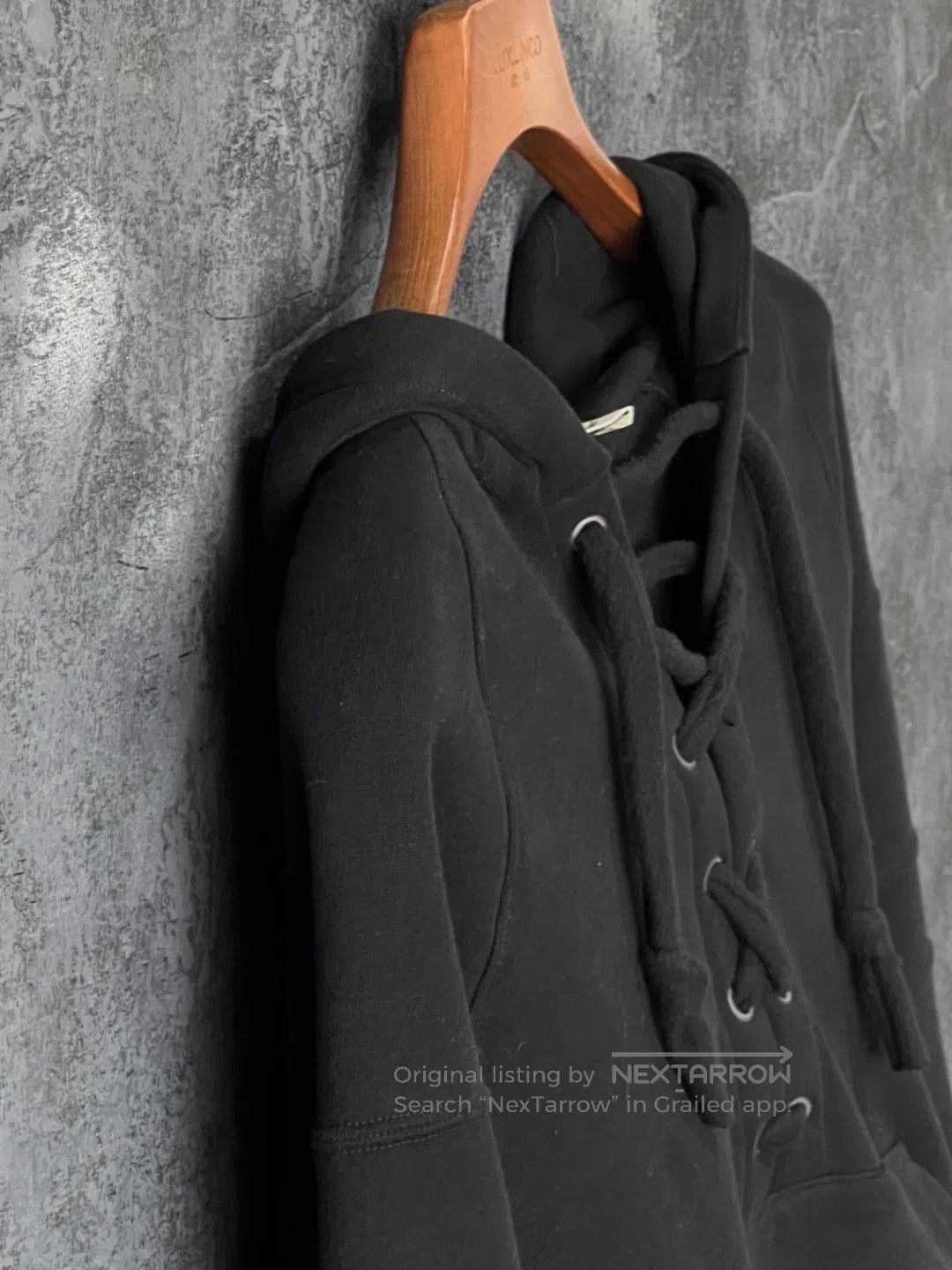 Saint Laurent Paris Saint Laurent Black Cotton Hoodie. Size US M / EU 48-50 / 2 - 6 Thumbnail