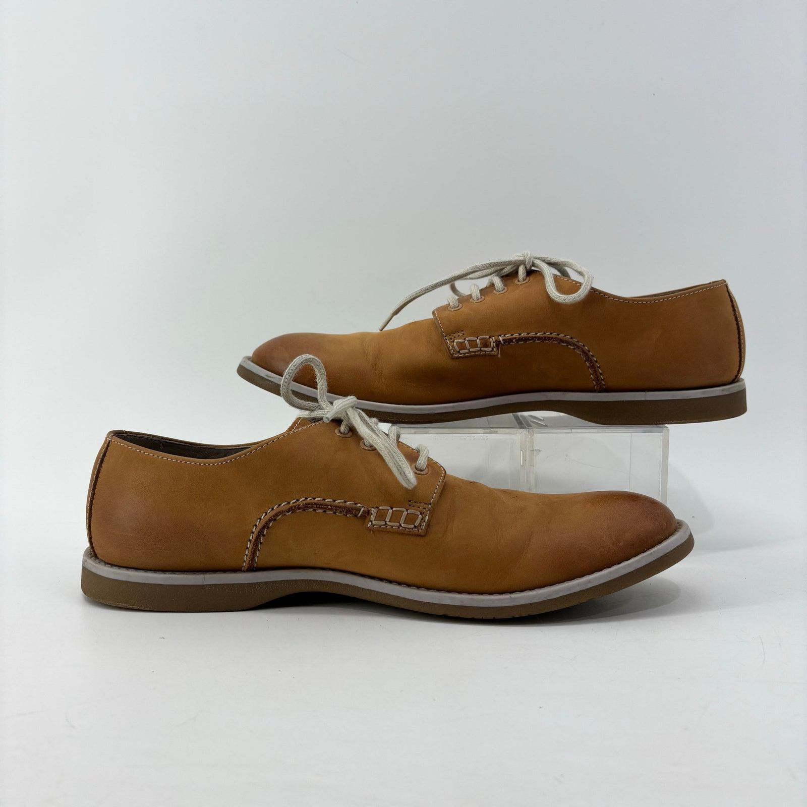 Clarks Clarks Farli Walk Mens Sz 10 Casual Tan Leather C&J Ltd TOR Size US 10 / EU 43 - 7 Thumbnail