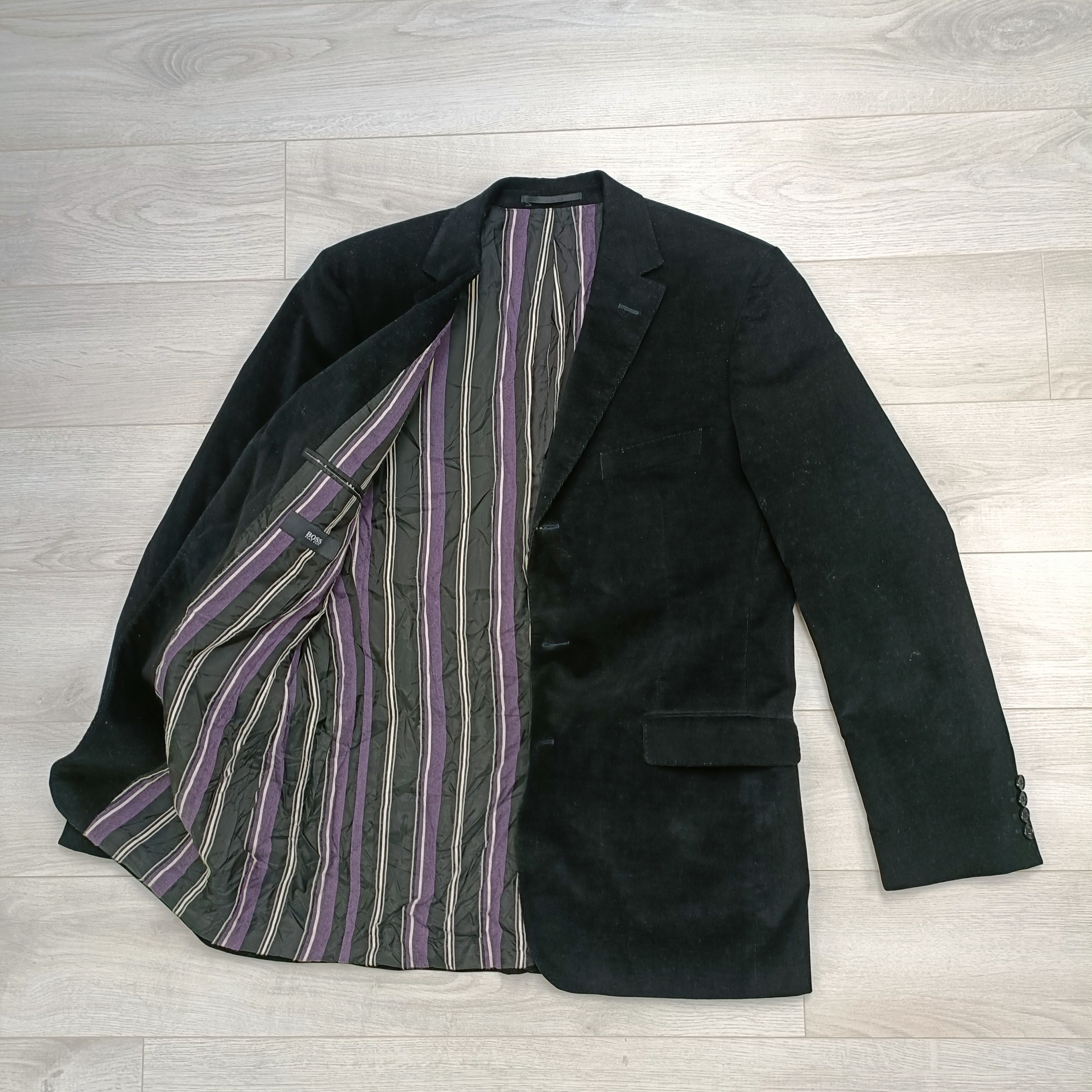 Hugo Boss Men's Black Cotton Sport Jacket Blazer ! size 52 Size US L / EU 52-54 / 3 - 1 Thumbnail