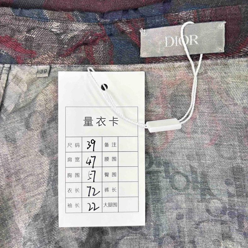 Dior DiorPeter Doig co-branded dark pattern old flower camouflag Size US XXS / EU 40 - 4 Thumbnail